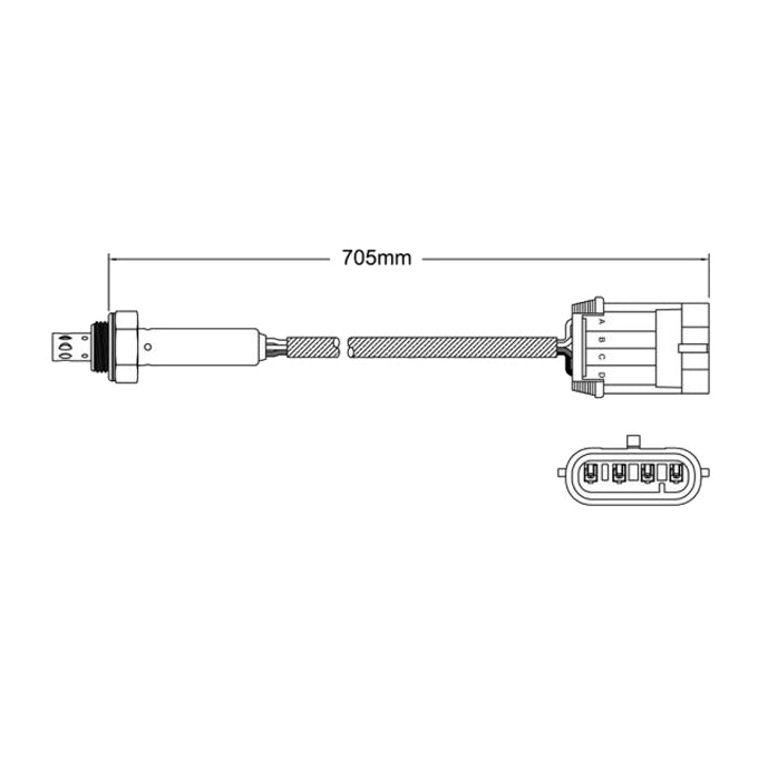 PAT Exhaust Gas Oxygen Sensor EGO-023