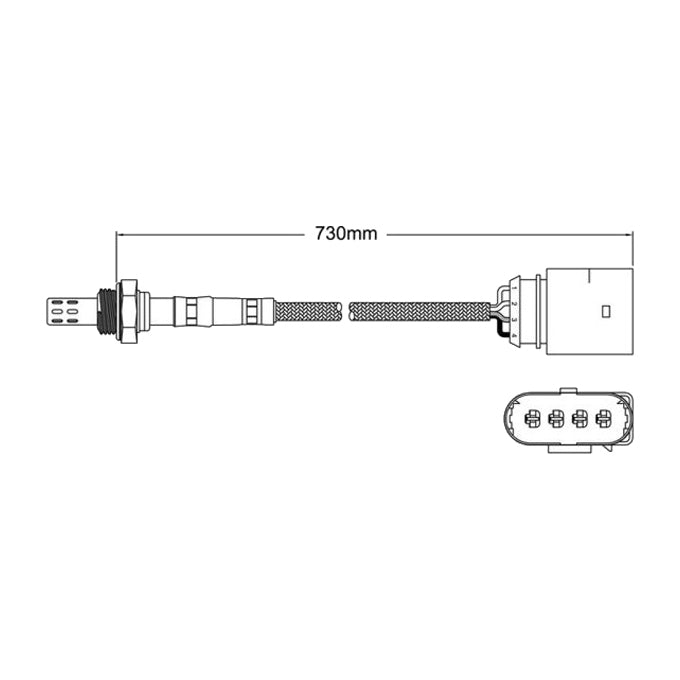 PAT Exhaust Gas Oxygen Sensor EGO-028