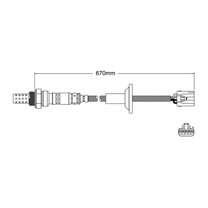 PAT Exhaust Gas Oxygen Sensor EGO-143