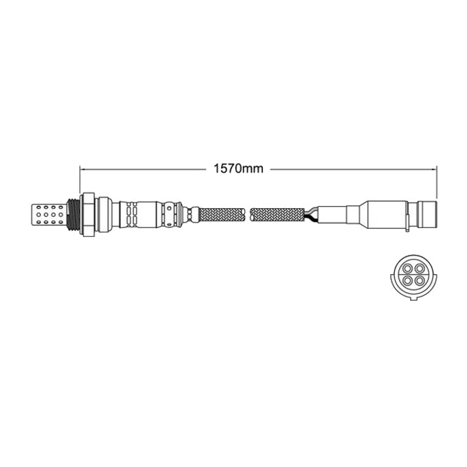 PAT Exhaust Gas Oxygen Sensor EGO-162