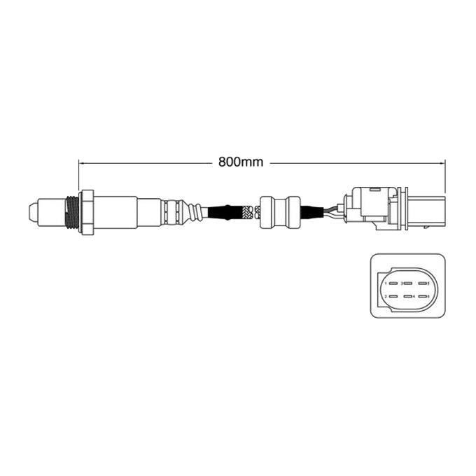 PAT Exhaust Gas Oxygen Sensor EGO-243