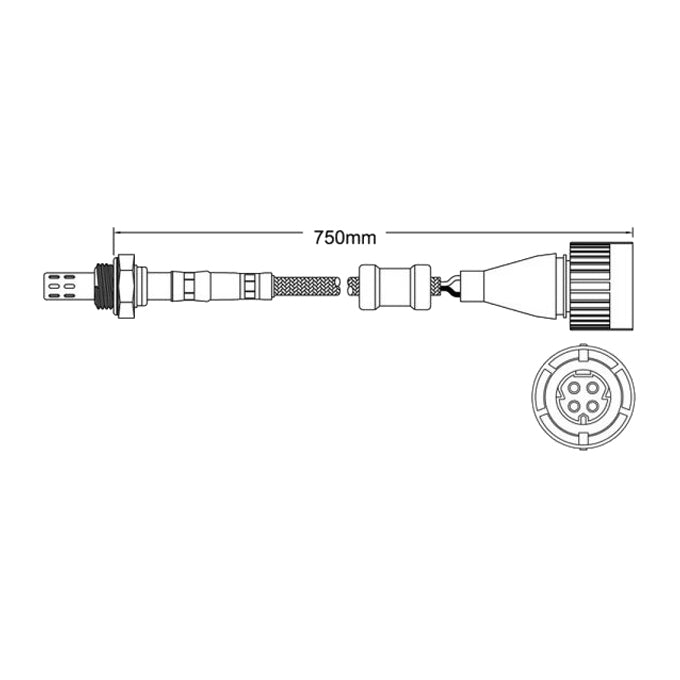 PAT Exhaust Gas Oxygen Sensor EGO-256