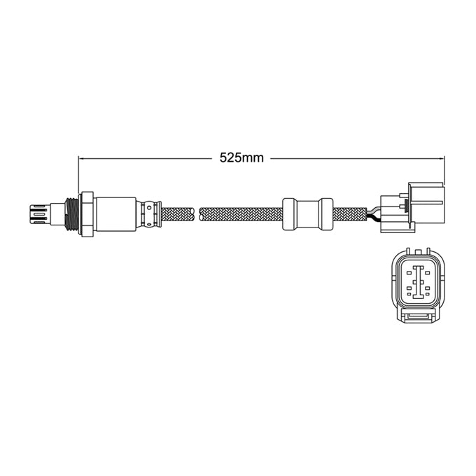 PAT Exhaust Gas Oxygen Sensor EGO-335