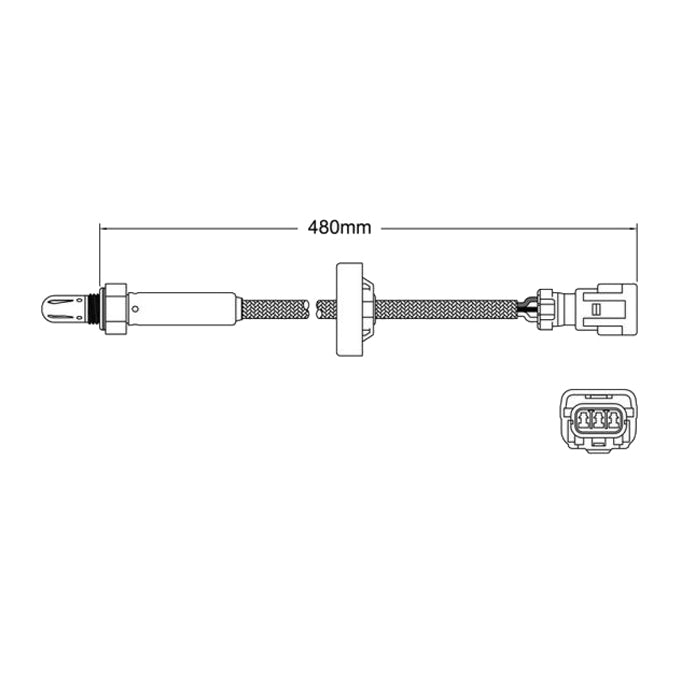 PAT Exhaust Gas Oxygen Sensor EGO-347