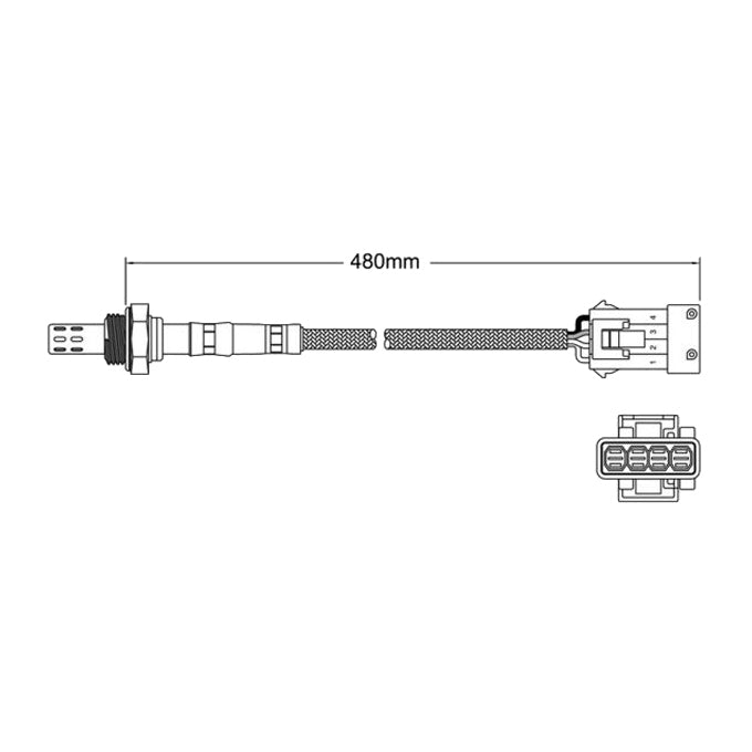 PAT Exhaust Gas Oxygen Sensor EGO-406