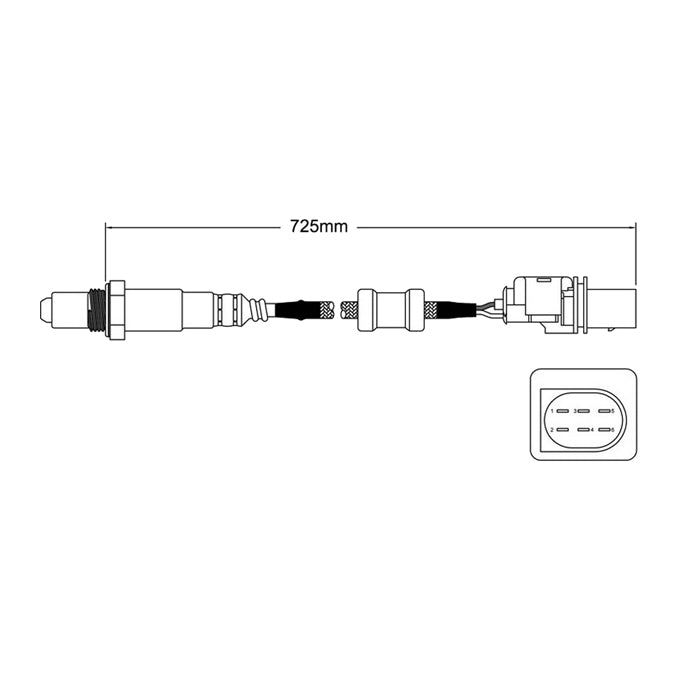 PAT Exhaust Gas Oxygen Sensor EGO-415