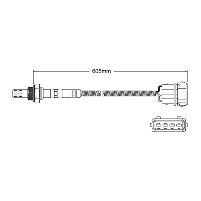 PAT Exhaust Gas Oxygen Sensor EGO-475