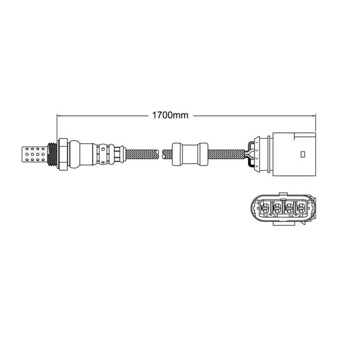PAT Exhaust Gas Oxygen Sensor EGO-543