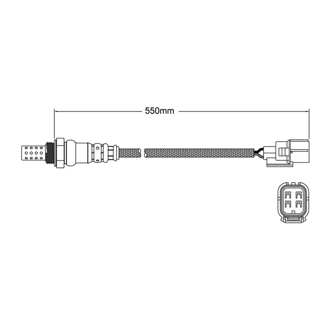 PAT Exhaust Gas Oxygen Sensor EGO-555