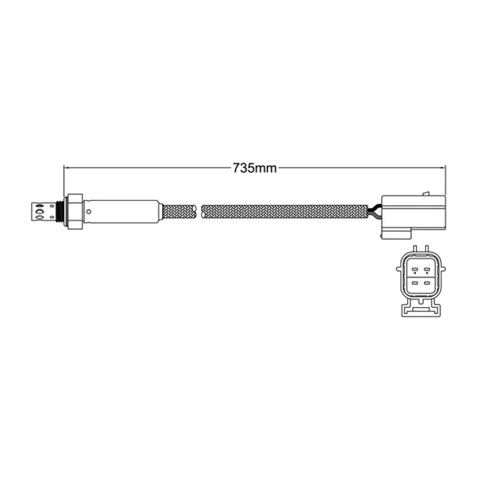 PAT Exhaust Gas Oxygen Sensor EGO-610