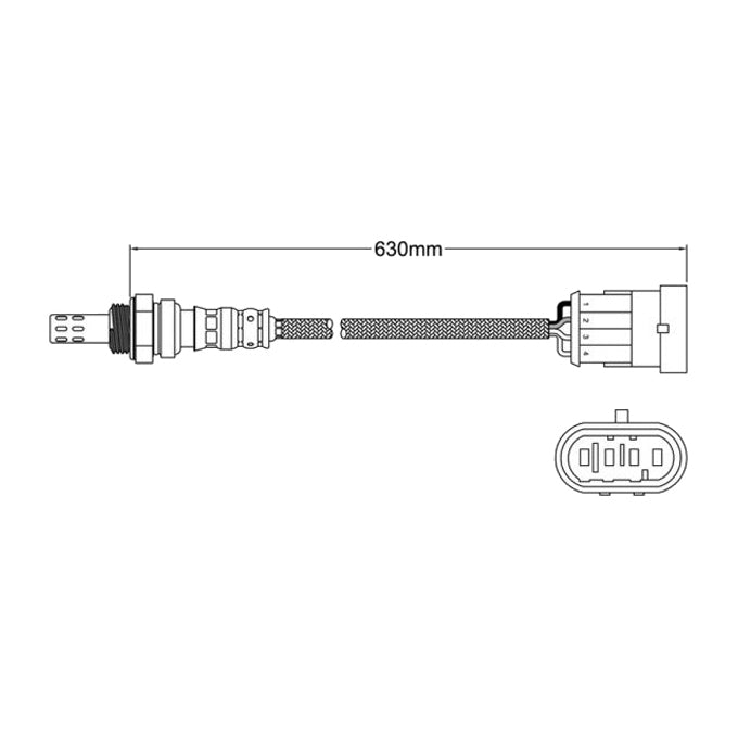 PAT Exhaust Gas Oxygen Sensor EGO-699