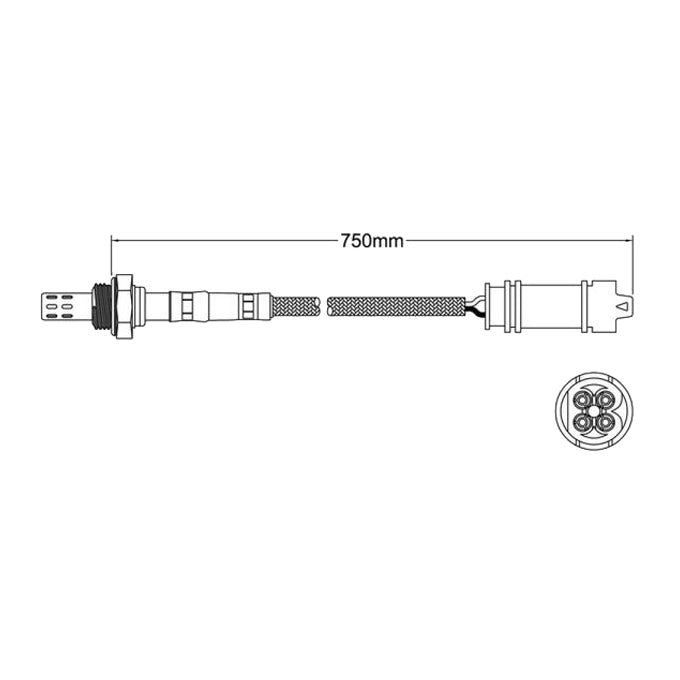 PAT Exhaust Gas Oxygen Sensor EGO-732