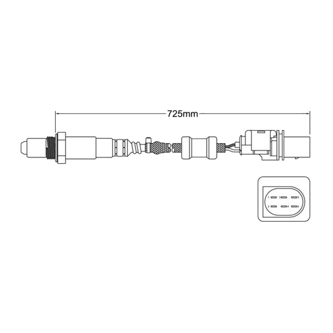 PAT Exhaust Gas Oxygen Sensor EGO-737
