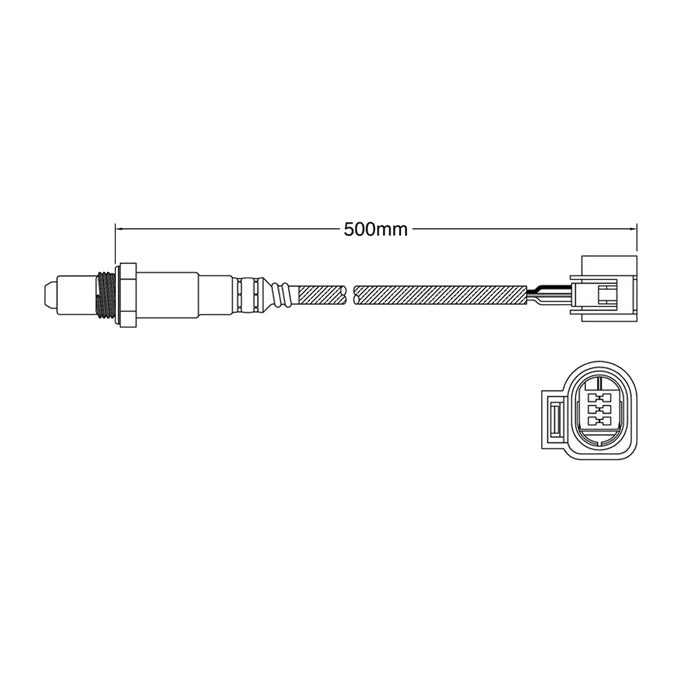 PAT Exhaust Gas Oxygen Sensor EGO-742
