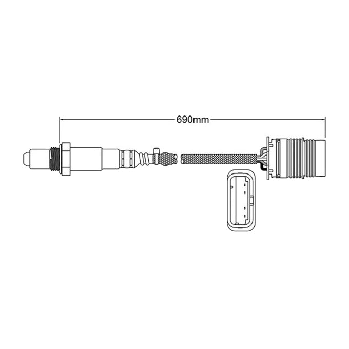 PAT Exhaust Gas Oxygen Sensor EGO-810