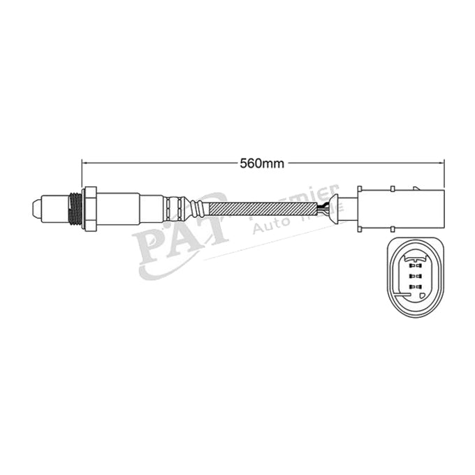 PAT Exhaust Gas Oxygen Sensor EGO-818
