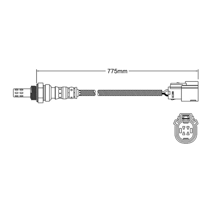 PAT Exhaust Gas Oxygen Sensor EGO-830
