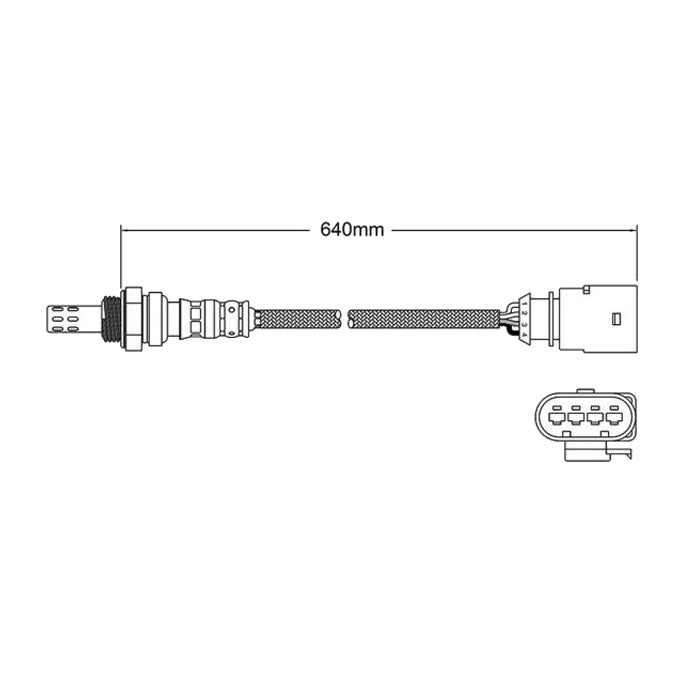 PAT Exhaust Gas Oxygen Sensor EGO-835