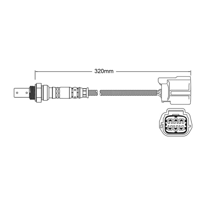 PAT Exhaust Gas Oxygen Sensor EGO-836