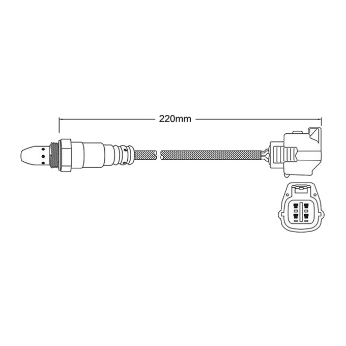 PAT Exhaust Gas Oxygen Sensor EGO-840