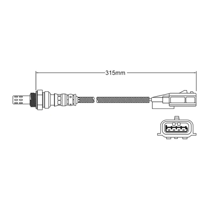 PAT Exhaust Gas Oxygen Sensor EGO-841