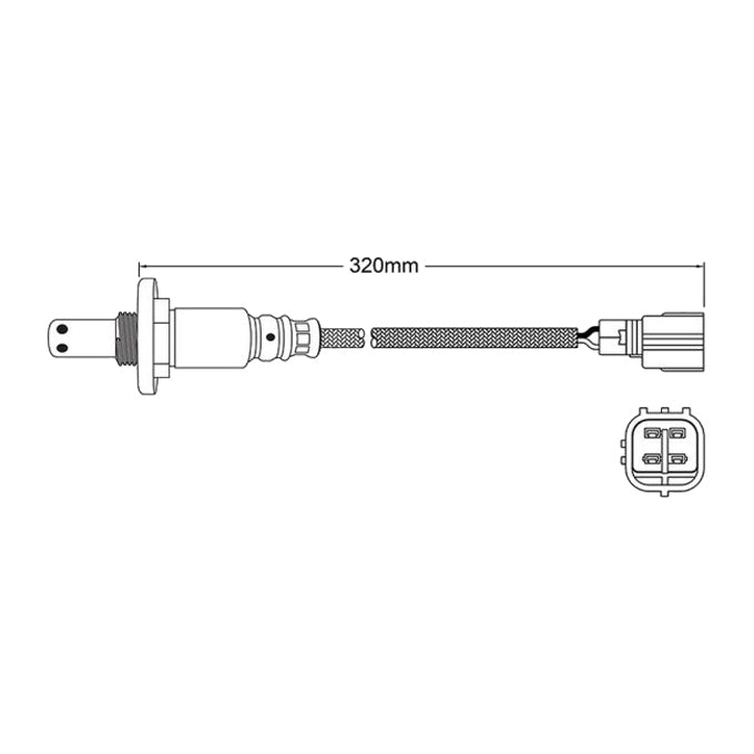 PAT Exhaust Gas Oxygen Sensor EGO-865