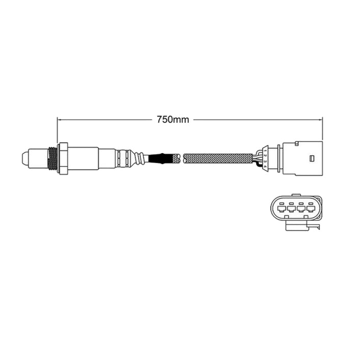 PAT Exhaust Gas Oxygen Sensor EGO-884