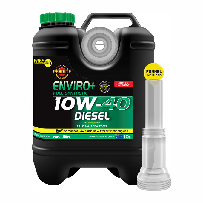 Penrite Enviro+  Full Synthetic 10W-40 10 Litre - EPLUS10W40010