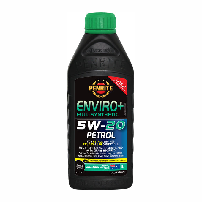 Penrite Enviro+  Full Synthetic 5W-20 1L - EPLUS5W20001