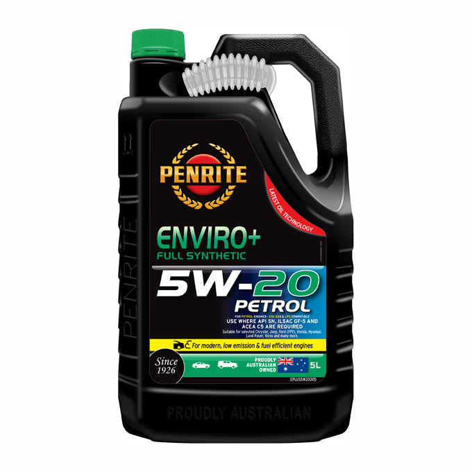 Penrite Enviro+  Full Synthetic 5W-20 5L - EPLUS5W20005