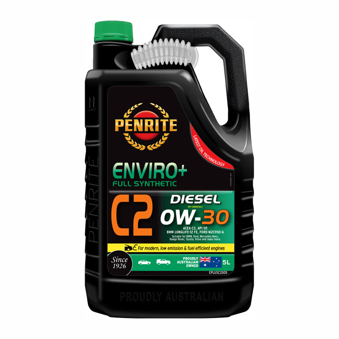 Penrite Enviro+ C2 Full Synthetic 0W-30 5L - EPLUSC2005