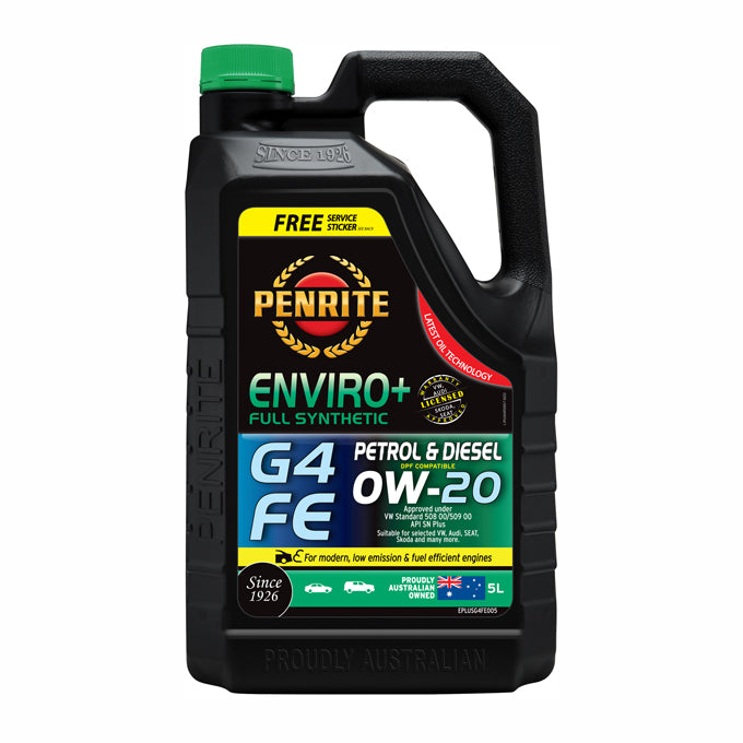 Penrite Enviro+ G4-FE 0W-20 5L - EPLUSG4FE005