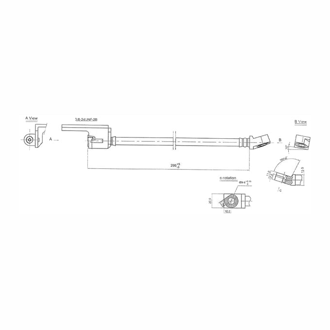 Protex Brake Hose H1047