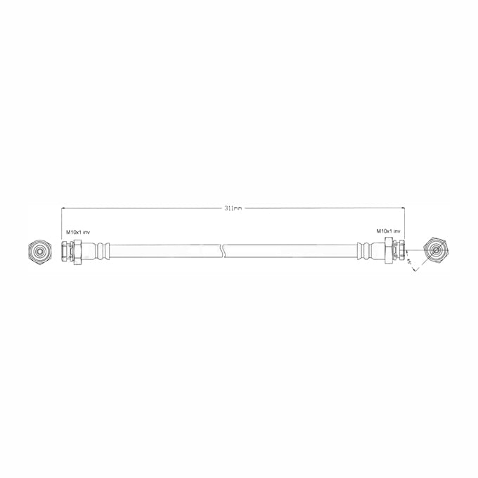 Protex Brake Hose H1289