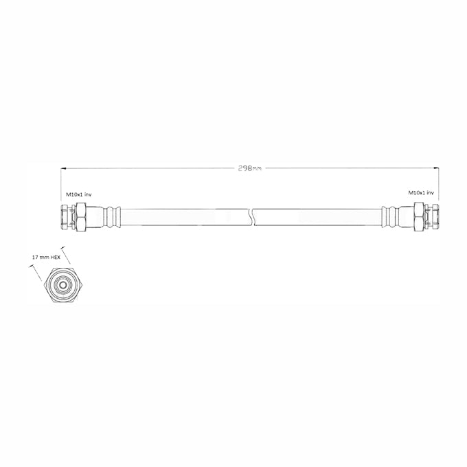 Protex Brake Hose H1296