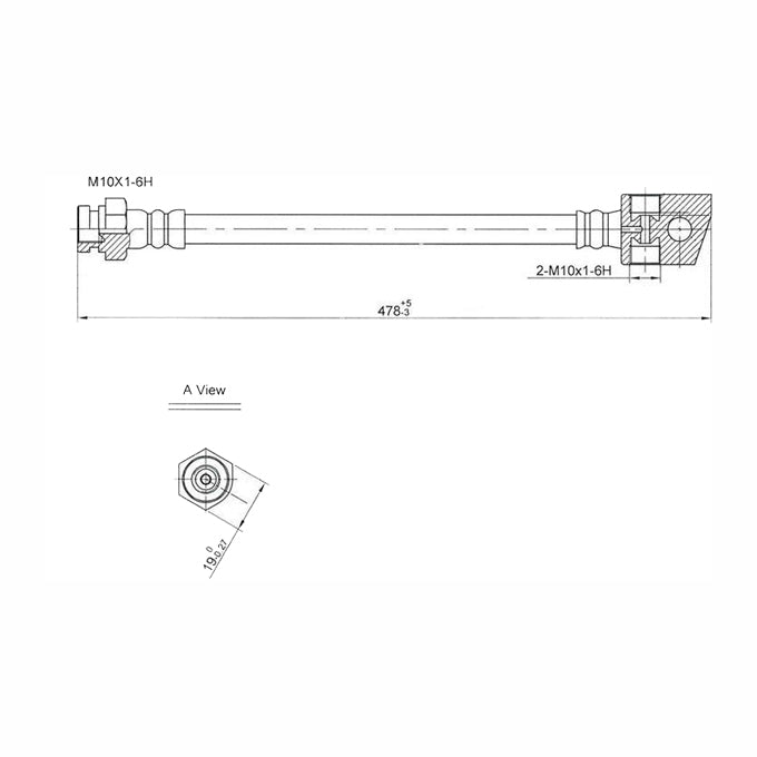 Protex Brake Hose H1409