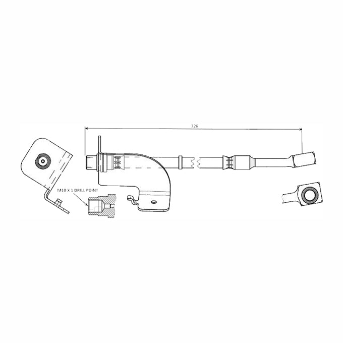 Protex Brake Hose H1486