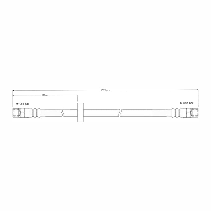 Protex Brake Hose H1613