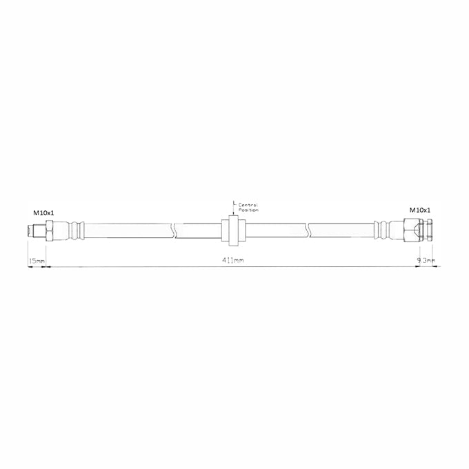 Protex Brake Hose H1645