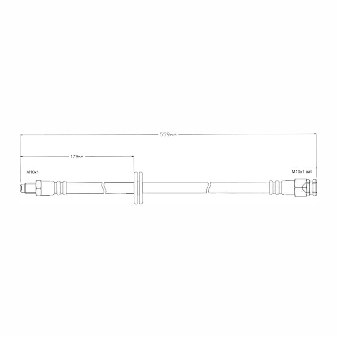 Protex Brake Hose H1664