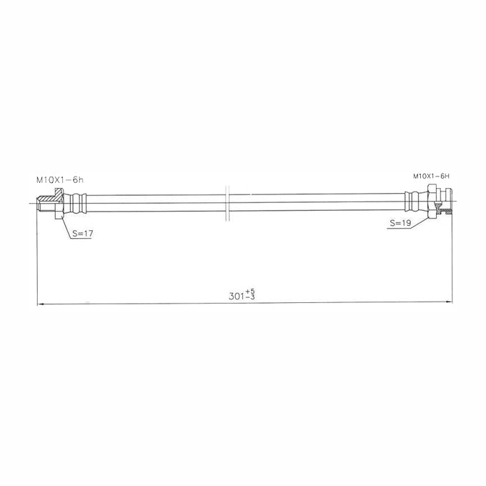 Protex Brake Hose H1819