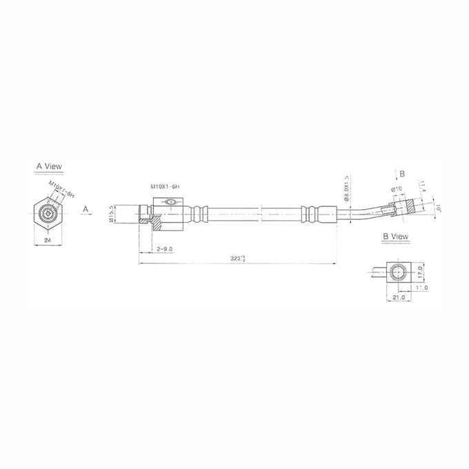 Protex Brake Hose H1857