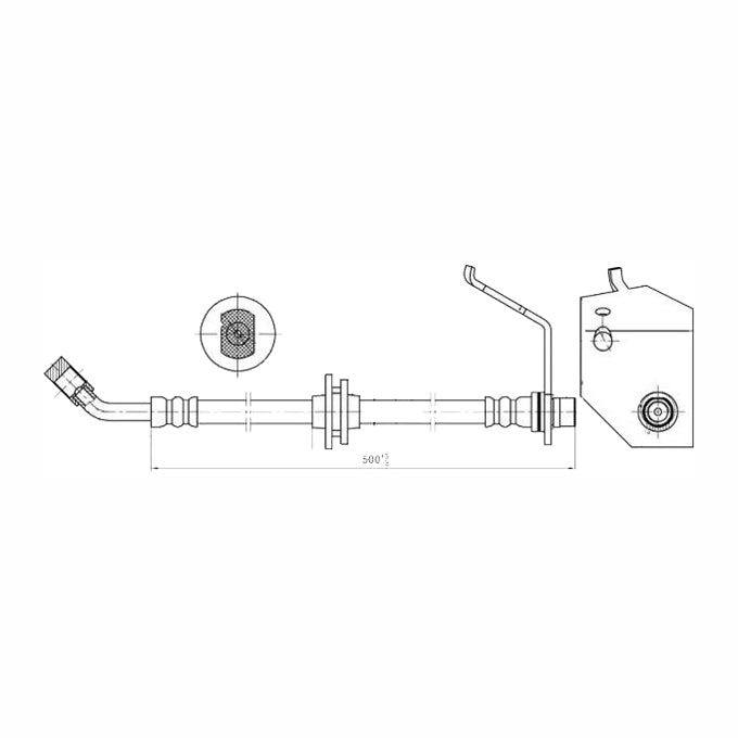 Protex Brake Hose H1888