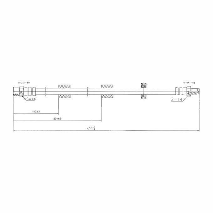 Protex Brake Hose H3114