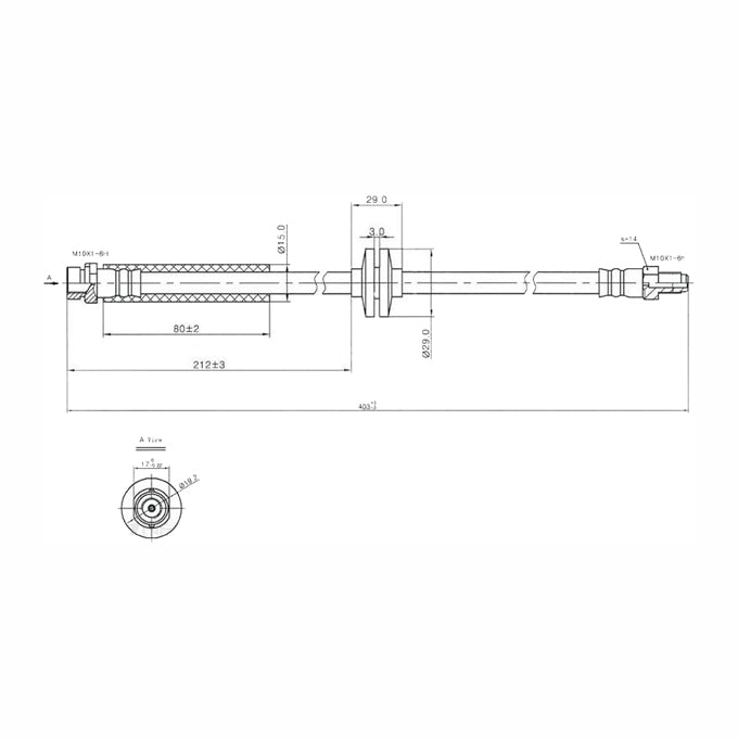 Protex Brake Hose H3482