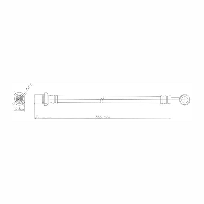 Protex Brake Hose H3508