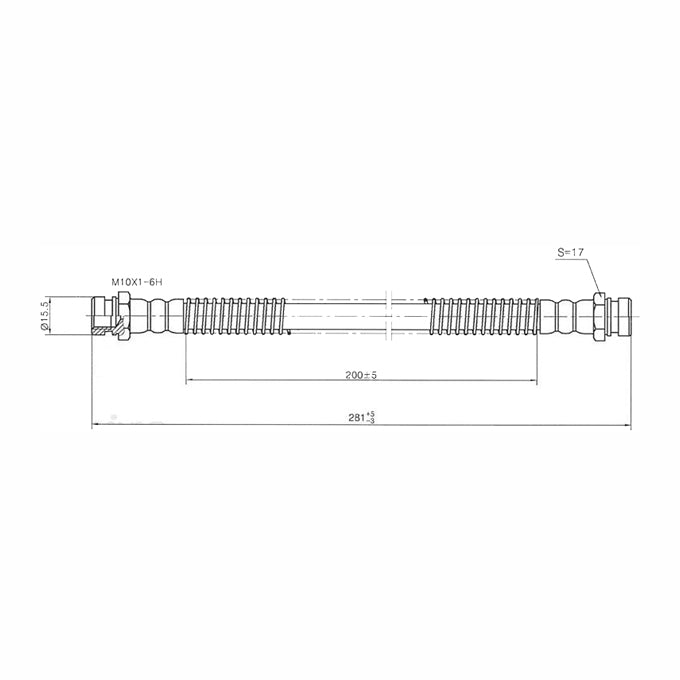 Protex Brake Hose H3531