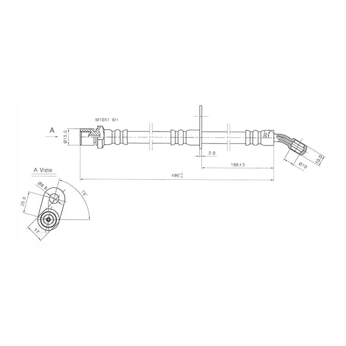 Protex Brake Hose H3538