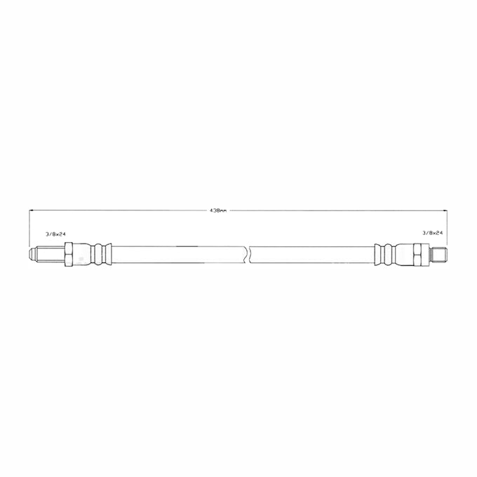 Protex Brake Hose H574