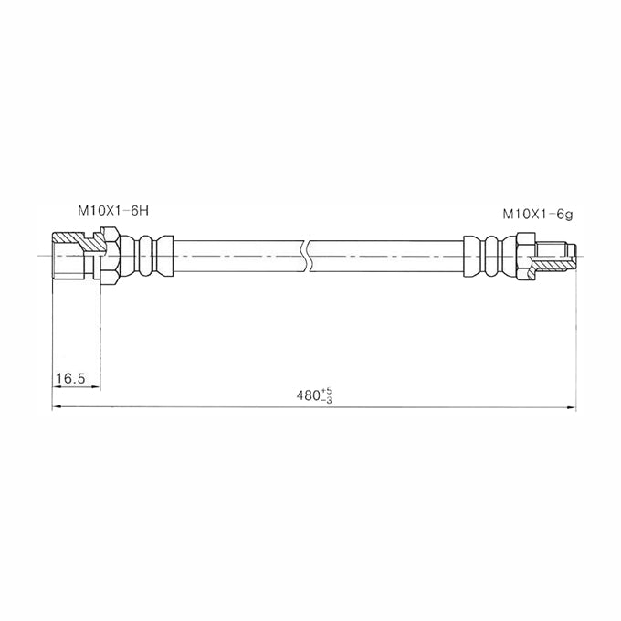 Protex Brake Hose H642